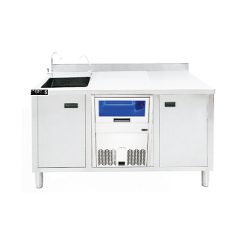 Serie 1500 - Con lavello schienale + Ice Maker Station + Armadio